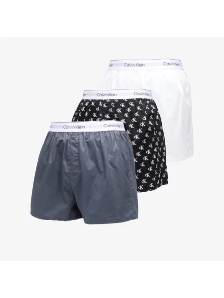 Boxeri Calvin Klein Boxer Slim Grey M gri