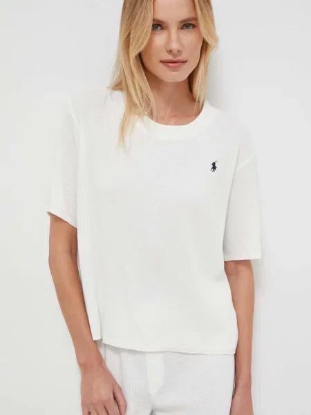 Polo Ralph Lauren piżama beżowy
