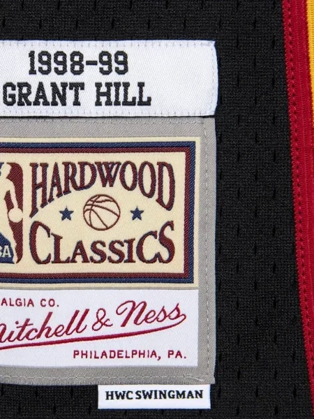 Grafic cămașă Mitchell & Ness negru