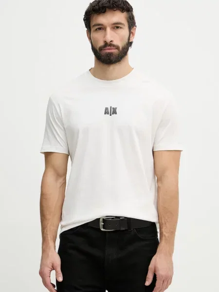 Póló Armani Exchange bézs