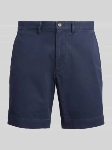 Krótkie szorty Polo Ralph Lauren ze stretchu bez obcasa granatowe