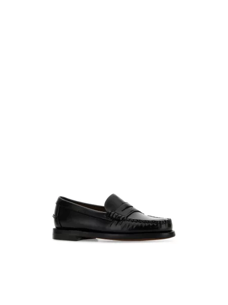 Półbuty Sebago skórzane czarne