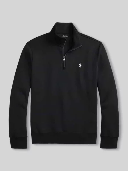 Bluza dresowa o regularnym kroju z mieszanki bawełny Polo Ralph Lauren czarna