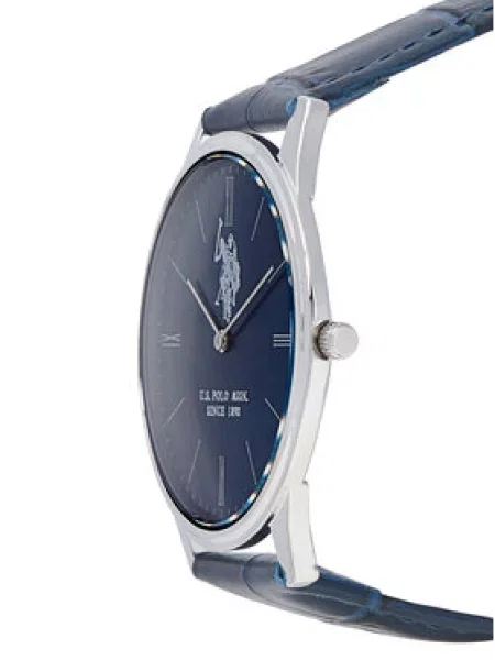 Set sata i narukvice U.S. Polo Assn. Tamnoplava