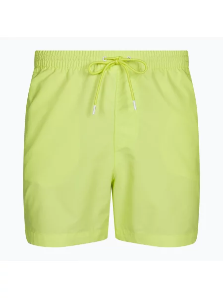 Plavecké šortky Calvin Klein Medium Drawstring sunny lime zelené