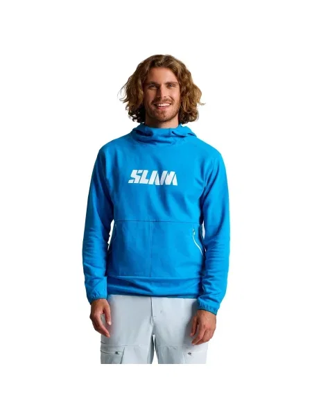 Mikina s kapucňou Slam modrá