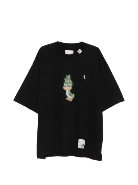 Tricou Maison Mihara Yasuhiro cu imagine negru