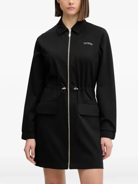 Sukienka mini Guess ze sznurkiem czarna