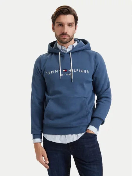 Tommy Hilfiger Hanorac Logo albastru