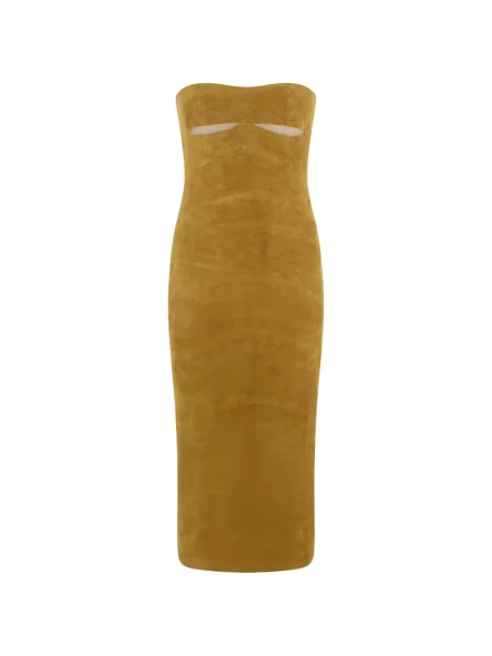 Rochie midi The Mannei maro