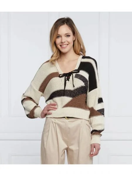 Liu Jo Pulover | Cropped Fit bej