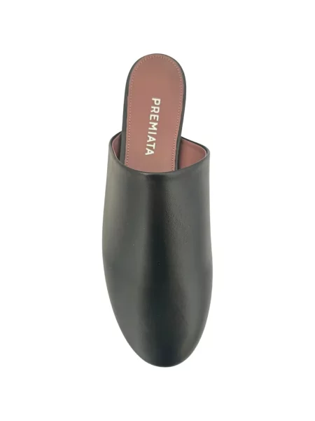 Papuci tip mules Premiata din piele negru