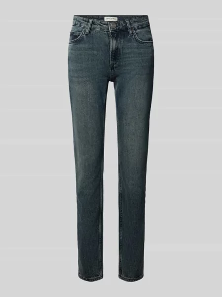Jeansy o kroju skinny fit z efektem znoszenia Marc O'polo