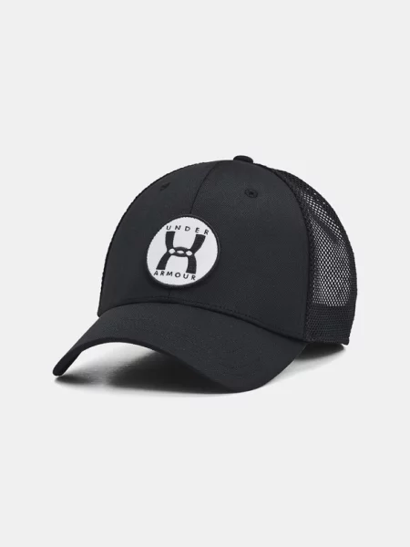Шапка с козирка Under Armour с апликация черно