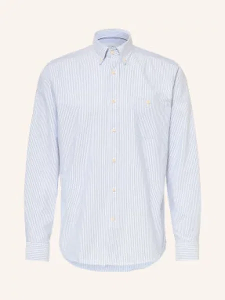 Eton Oxfordská Košile Comfort Fit tmavě modrá bílá