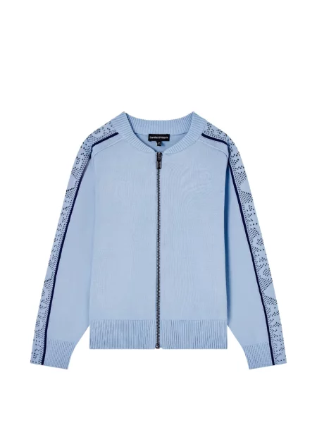 Kardigan dziecięcy Emporio Armani niebieski
