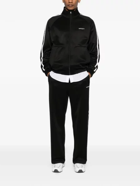 Ριγέ τρέξιμο παντελόνι Carhartt Wip μαύρο
