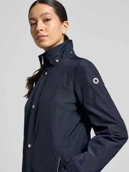 Kurtka o kroju regular fit z nadrukiem z logo Fuchs Schmitt granatowa