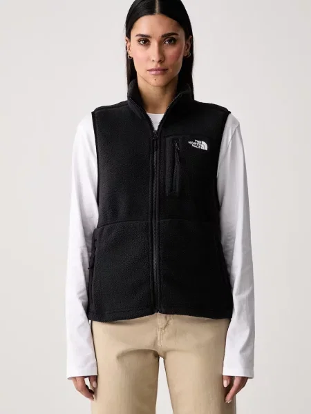 The North Face hanorac fără mâneci pentru femei din polar Yumiori negru
