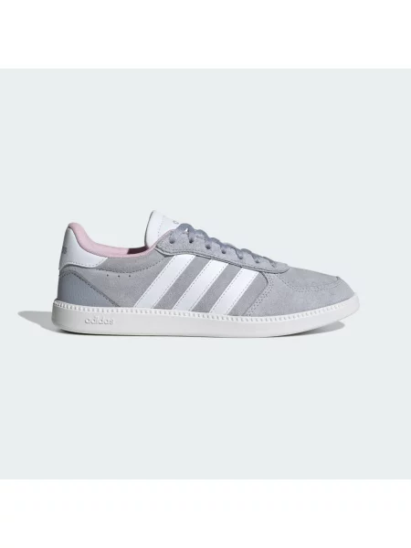 Buty adidas Breaknet Sleek Suede szare 36 białe