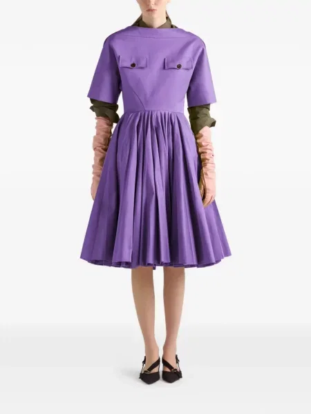 Rochie Prada de costum violet