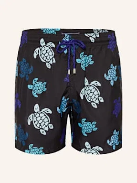 Vilebrequin Koupací Šortky Mahina černá/ modrá/ mátová černý