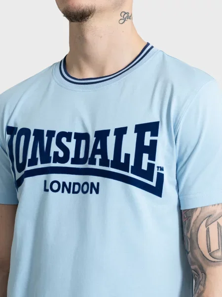 Футболка Lonsdale блакитна