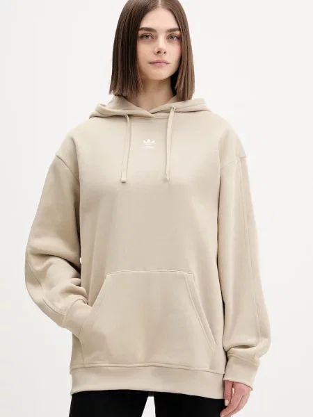 ADIDAS ORIGINALS Bluză de molton Essentials' kaki