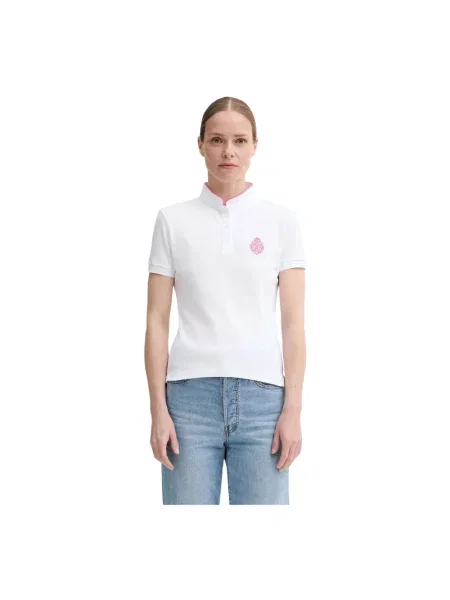 Koszulka polo The Kooples z logo biała