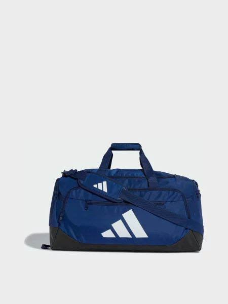 Переработанный дорожная сумка Adidas синяя