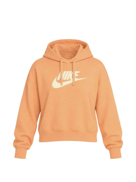 Sneakerși Nike Air Jordan cu model camuflaj din fleece portocaliu