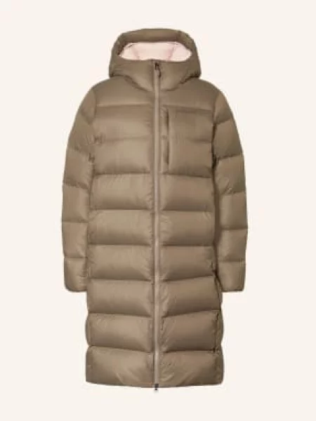 Peak Performance Péřový Kabát Frost černošedá