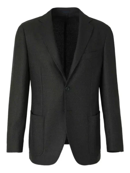 Sacou Scabal cu rever verde