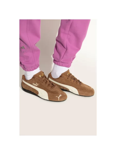 Trampki Puma zamszowe brązowe