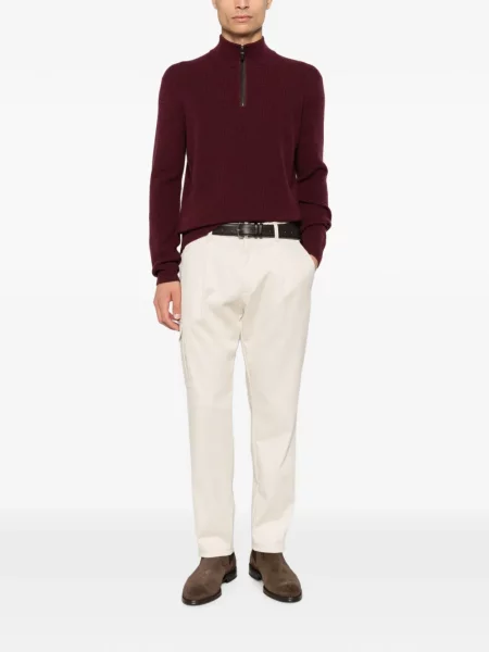 Pulover Canali tricotate violet