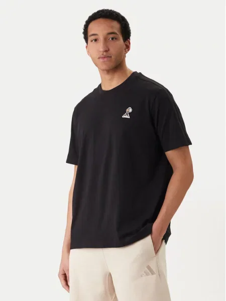 Adidas Póló Lux Coffee Cafe Pour Graphic fekete