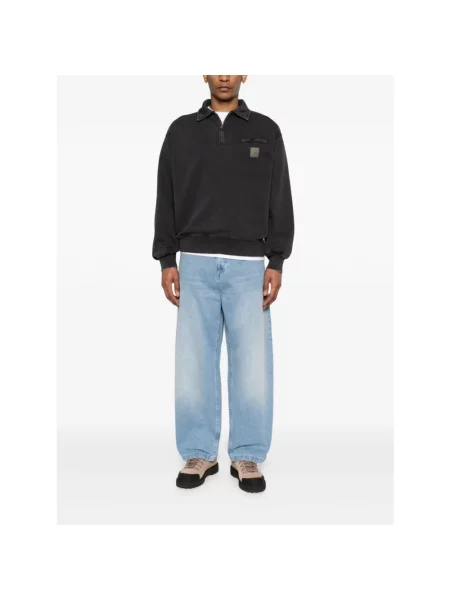 Jeansy Carhartt Wip niebieskie