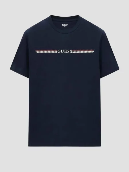 Футболка GUESS темно-синій синя