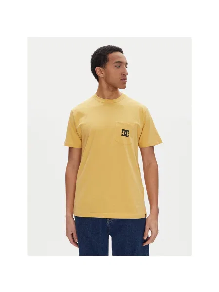 DC Shoes Majica Heritage Fit rumena