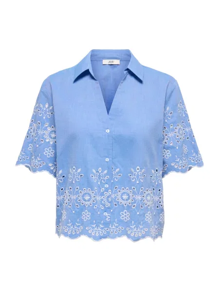 JDY Bluză JDYMARINA albastru alb