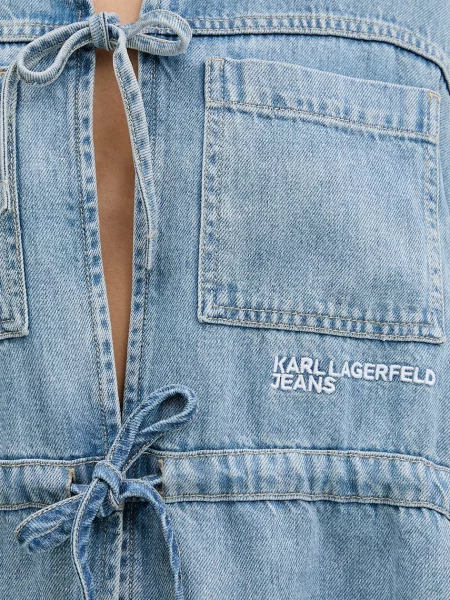 Джинсовая рубашка Karl Lagerfeld Jeans
