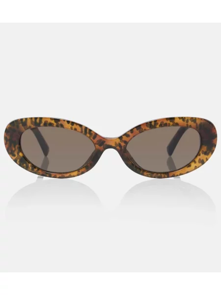 Ochelari de soare ovali Dolce&gabbana maro
