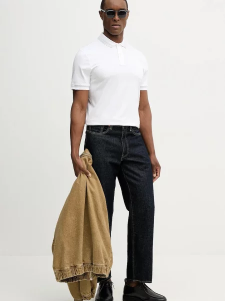 Polo majica Boss bela