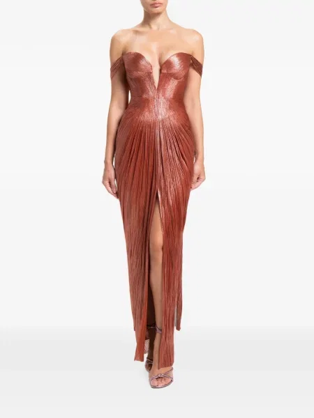 Rochie maxi Maria Lucia Hohan maro