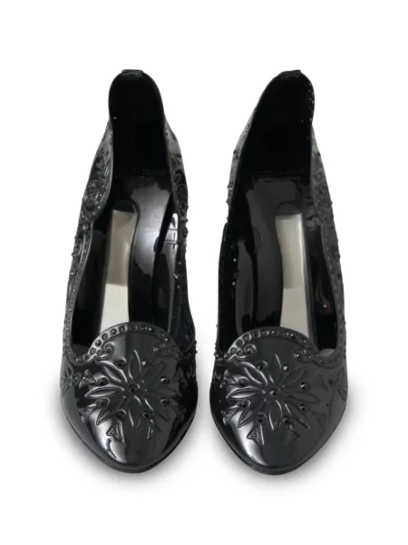 Gėlėtos bateliai Dolce & Gabbana juoda