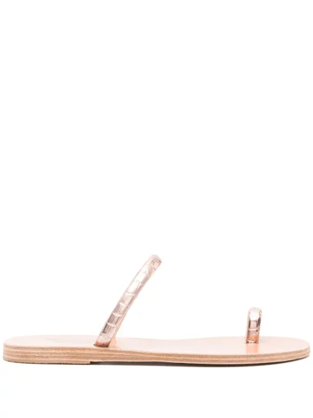 Sandale Ancient Greek Sandals din piele fără toc roz