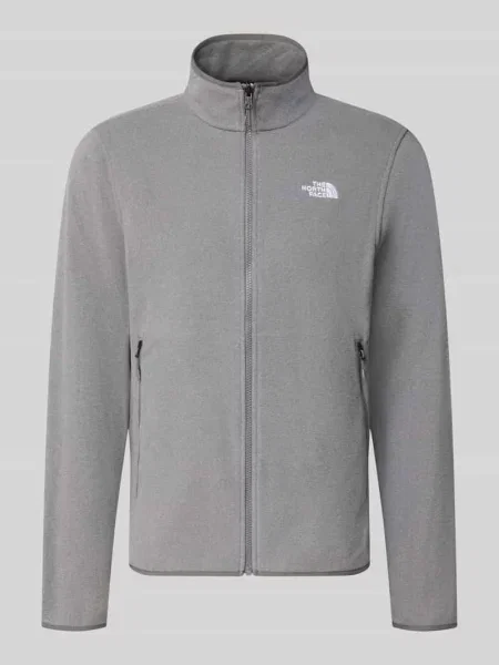 Bluza polarowa The North Face Glacier Fleece mid grey heather szara