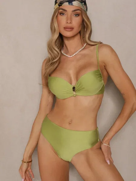 Costum de baie bikini Kinalenna verde