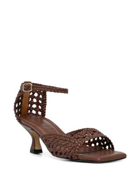 Sandale Souliers Martinez din piele maro
