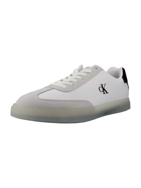 Sneakerși Calvin Klein Jeans alb